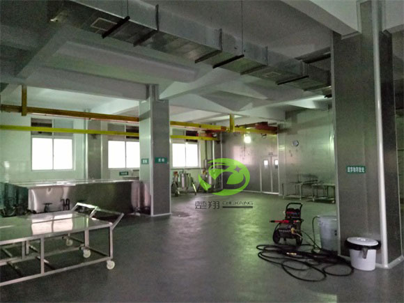 郴州福鹅食品91视频APPWWW车间装修工程(图9)