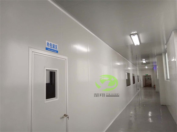 郴州福鹅食品91视频APPWWW车间装修工程(图11)